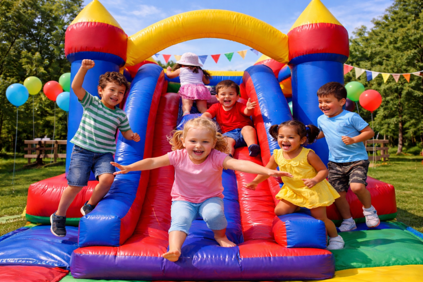 bouncy castle hire Newbury Park