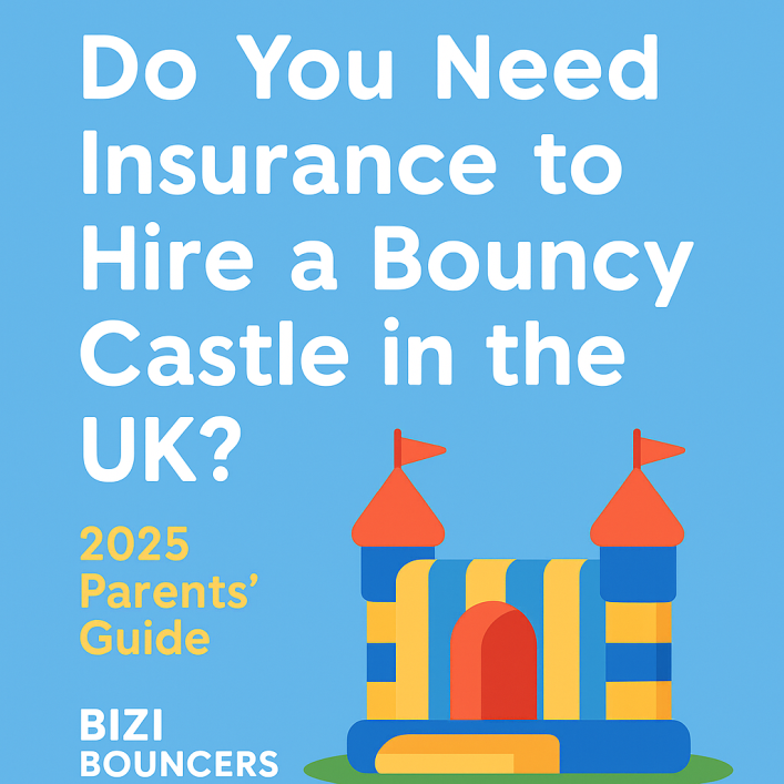 do you need insurance to hire a bouncy castle in the uk