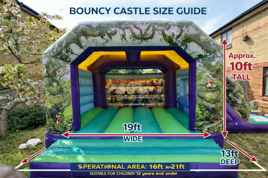 Enchanted slide combo size guide