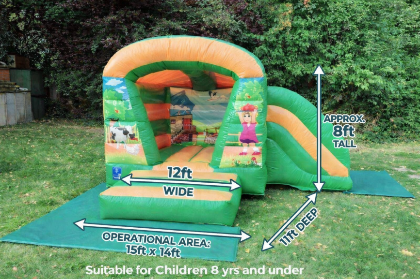 Farmhouse slide combo size guide