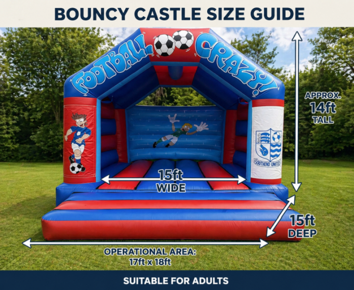 football crazy large size guide