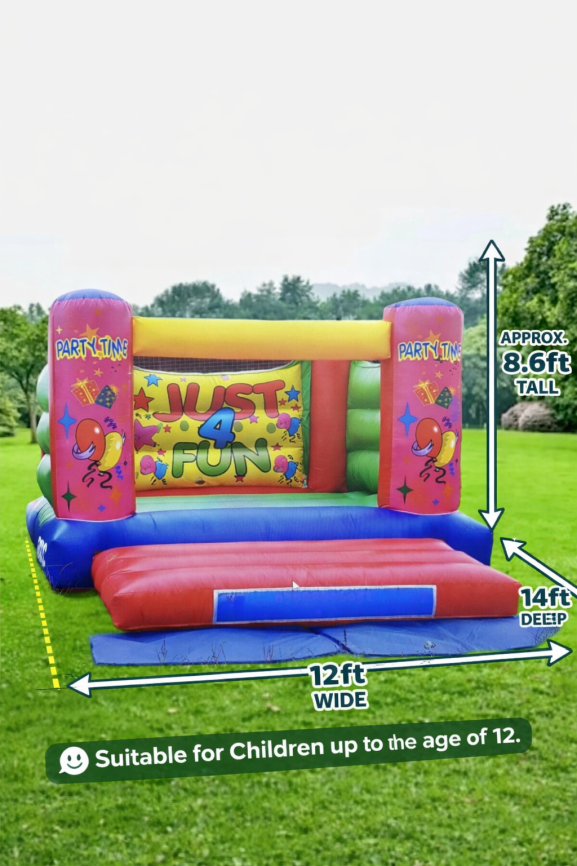 Just for fun bouncy castle medium size guide