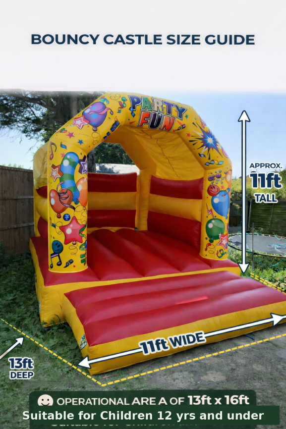 Party Fun (Medium) size guide