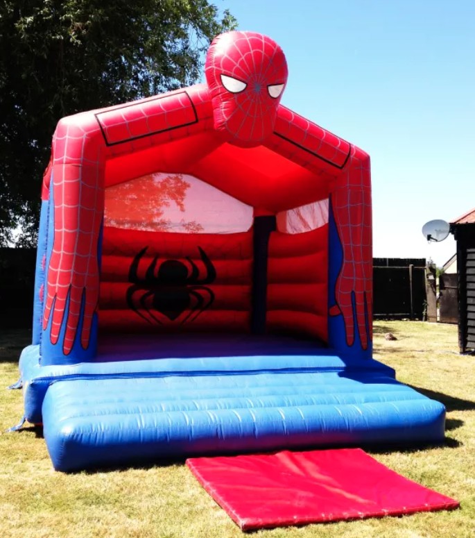 spider man bouncy castle hire epping